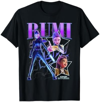 Amazon.com: Kpop Demon Hunters Huntrix Golden Zoey Rumi Mira T
